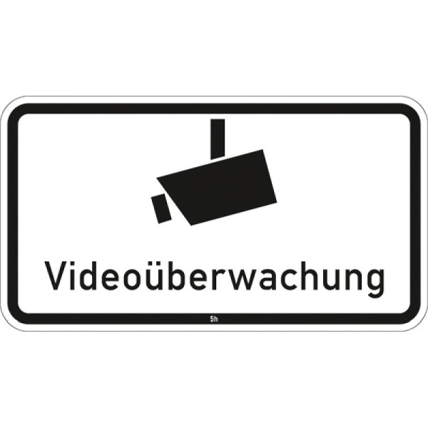 Stein HGS HGS videobewaking - informatiebord 2841, 231x420mm /RA2/platte vorm 3mm, 2841-123