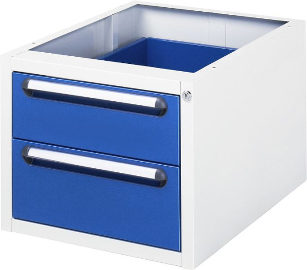 RAU onderbouwcontainer met 2 laden, 2 x laden 1xH150, 1xH180 mm, 480x395x600 mm, E-US-2-2A.11