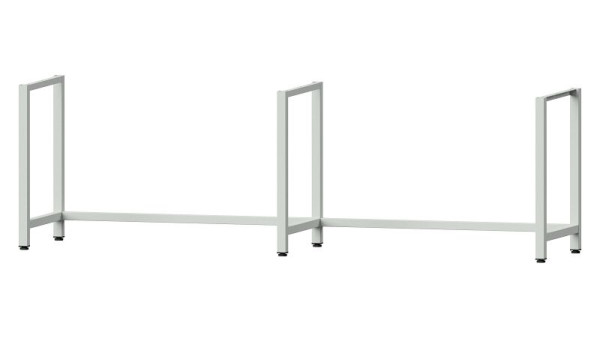 ANKE werkbanken Frame A vast, 2660 x 615 x 800 mm, RAL 7035, 990.562