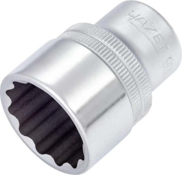 Hazet-dop, bi-hex, hol vierkant 12,5 mm (1/2"), buiten dubbel-hex tractieprofiel, 31/32", 900AZ-31/32