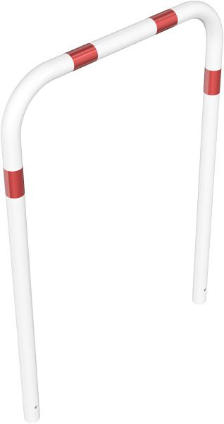 Schake buisbeugel van stalen buis Ø 60 x 2,5 mm zonder dwarsbalk voor inzetting in beton, totale breedte: 1000 mm, totale hoogte: 1400 mm, 465_10B