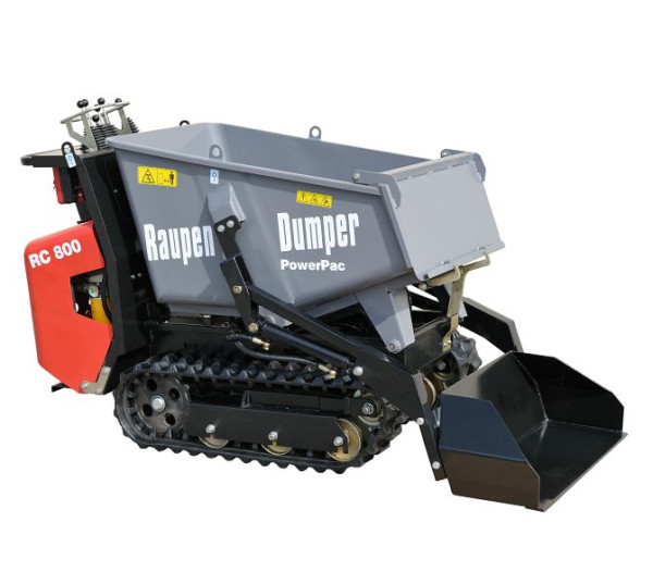 PowerPac rupsdumper, cilinderinhoud 389 cm³, RC800