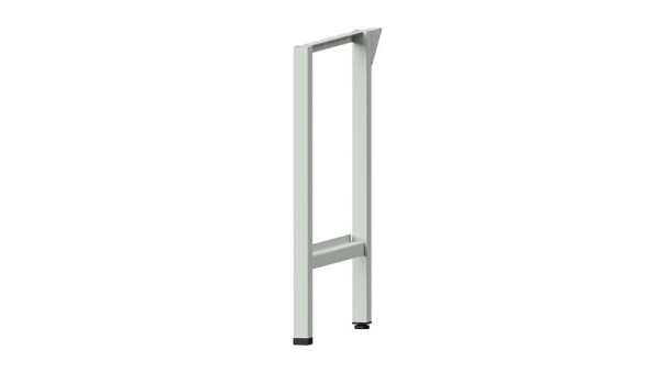 ANKE werkbanken hangend voetenframe buiten met werkbladsteun, hoogte 850 mm, diepte 615 mm, 990.155