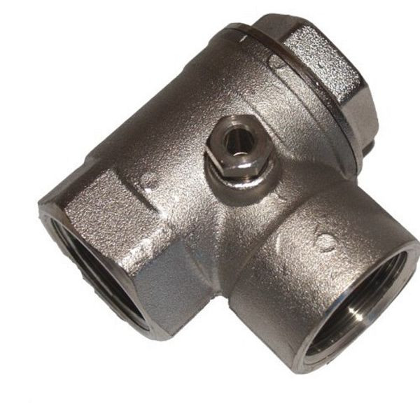 AEROTEC terugslagklep 1 inch IG - 1 inch IG - met ontlastaansluiting, 5000364