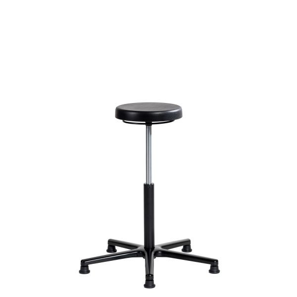 SOFAME werkkruk ERGOLINE met glijders, zithoogte 54-80 cm, aluminium onderstel, W050110002