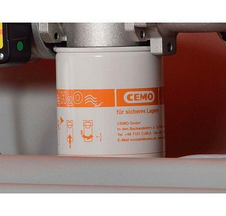 Cemo filter met waterafscheider voor Cube dieseltank 5000 liter, 11093