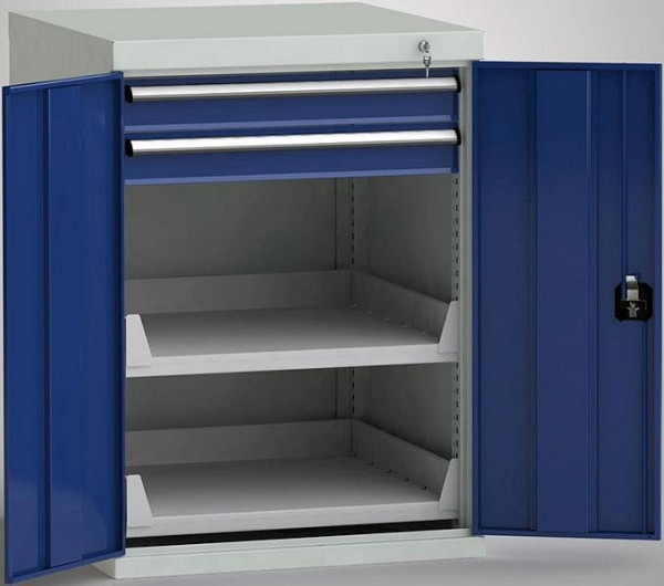 KLW machinezijkast 1000/1019 x 725 x 772 mm H x B x D, inbouwmaten: 850 mm, indeling: 36x36 stuks boven, TGC1000-04EP-TD-003