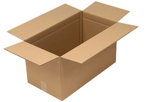 TransPak golfkartonnen vouwdoos 2-wandig, binnenmaat 610 x 320 x 335 mm, kwaliteit 2.50BC, verpakking: 10 stuks, 299387