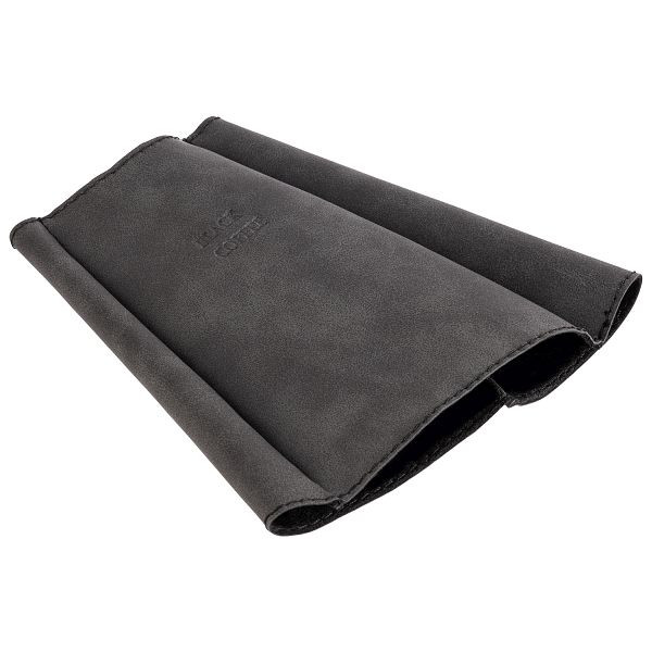 APS beschermhoes, 16 x 16 x 1 cm, kunstleer, zwart, voor thermoskan 0,6 liter, markering: BLACK COFFEE, geschikt voor 10922, 10926