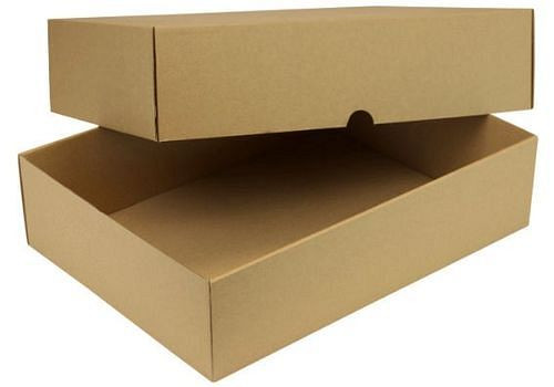 DENIOS schuifdekseldoos, 435 x 315 x 110 mm, A3-formaat, kwaliteit 1.20E, verpakking van 25, 299441