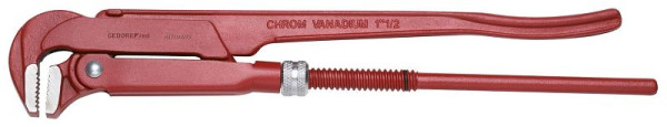GEDORE rode pijptang 90° Zweeds model voor D. 3 inch 635 mm, 3301160