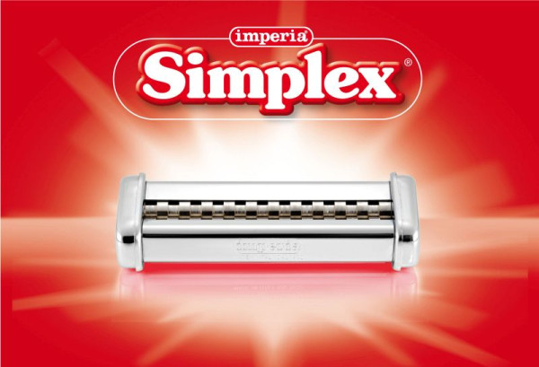 Imperia opzetstuk voor Capelli d'Angelo, roestvrij staal, 0,8 mm fijne pasta, 88 026