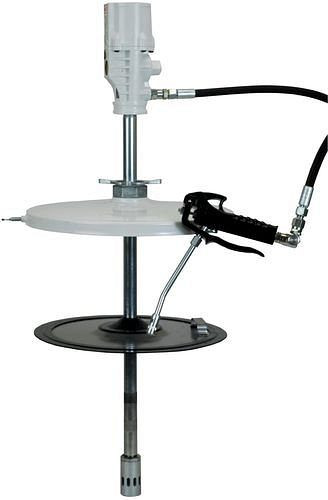DENIOS perslucht smeerunit PS50 met slang 4m, druk 400 bar, G1/4", 207-976