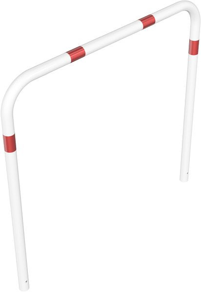Schake buisbeugel van stalen buis Ø 60 x 2,5 mm zonder dwarsbalk voor inzetting in beton, totale breedte: 1500 mm, totale hoogte: 1400 mm, 465_15B