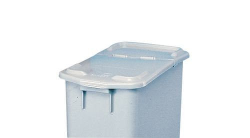 DENIOS deksel voor recyclingcontainers van polypropyleen (PP) met een inhoud van 60 liter, 115-988