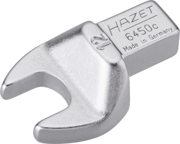 Hazet steeksleutel, insteekvierkant 9 x 12 mm, buitenzeskantprofiel, 12 mm, 6450C-12
