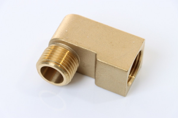 ELMAG zij-inlaatadapter naar AKA 1/2', messing, 11267
