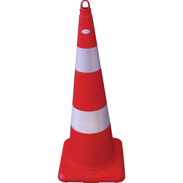 Stein HGS HGS verkeerskegels van zacht PVC, 900 mm, 2 stroken / 3,6 kg, 12397