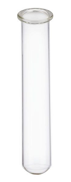 APS vervangingsglas voor artikel 4010, Ø 2,5 cm, hoogte: 11 cm, glas, inhoud: 25 ml, 04011