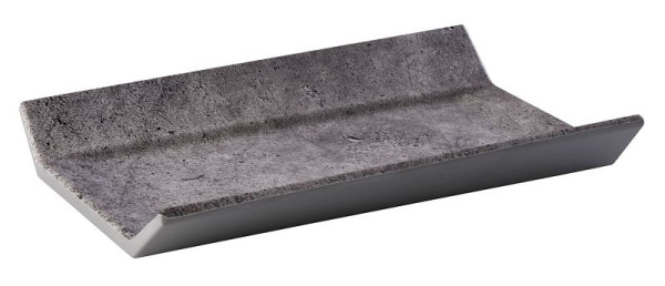 APS GN 1/4 dienblad -ELEMENT-, 26,5 x 16,2 cm, hoogte: 3,5 cm, melamine, kleur: betonlook, 84403