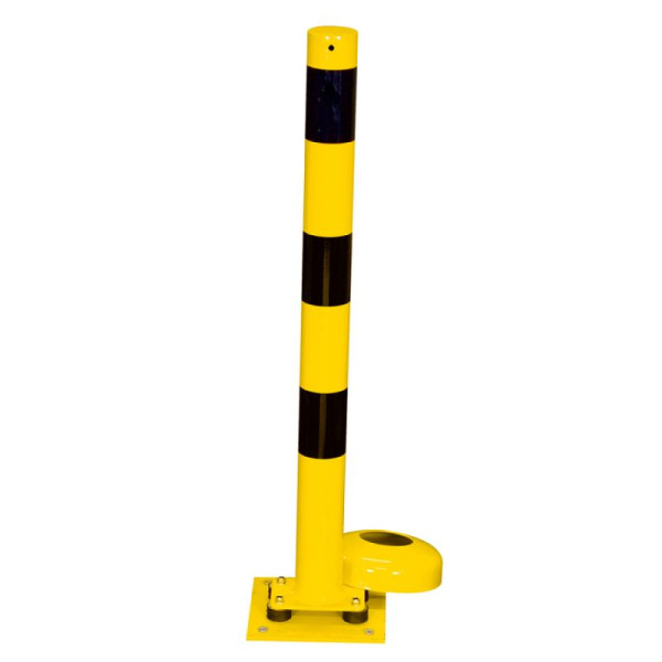 Stone HGS afzetpaal -Bollard- Ø 89 mm, rondom kantelbaar, 1 oog, 489npbg-1