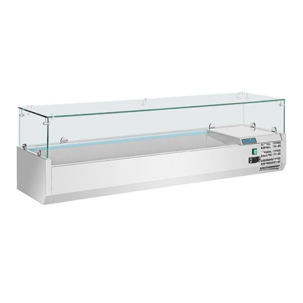 Polar top koelvitrine voor 5x GN1/3 en 1x GN1/2, GD876