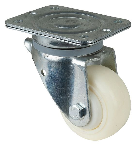 BS Rolls Zwaarlastwiel, wielbreedte 50 mm, wiel-Ø 100 mm, draagvermogen 300 kg, loopvlak/wiellichaam gekroond kunststof, kogellager, N100.B15.103