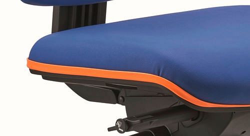 Dauphin bekleding en randbescherming oranje voor ESD-werkstoelen, 267226