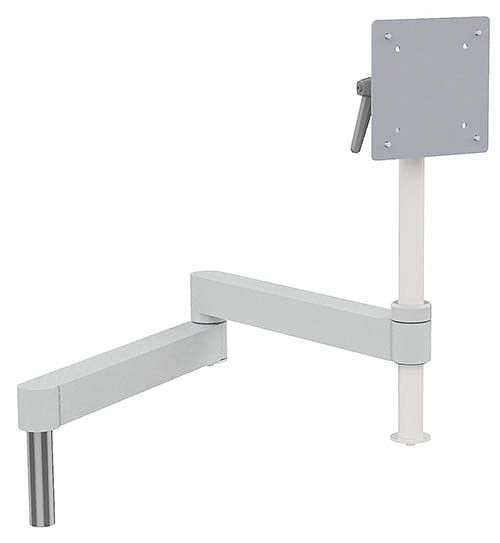 Bedrunka + Hirth zwenkarm met monitorhouder, afmetingen in mm (BxDxH): 700 x 370 x 320, 07.98.07
