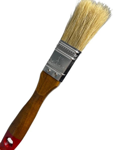 VaGo-Tools kwast platte kwast kwast universele kwast 25mm kwast, VE: 12 stuks, 193-010-12_lv