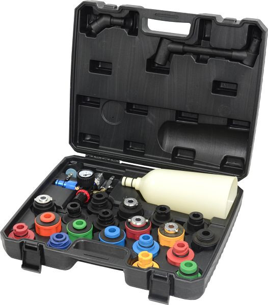 KS Tools MASTER olievultrechterset met roterende hoekarm, 24-delig, 150.9130