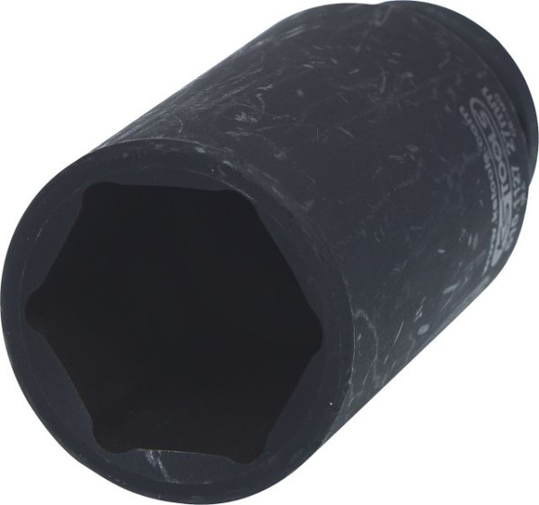 KS Tools 1/2" slagdop, zeskant, lang, 27 mm, 515.1127
