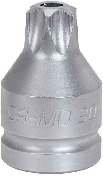 KS Tools 3/4" Torx-slagdop met gat, kort, TB100, 515.0019