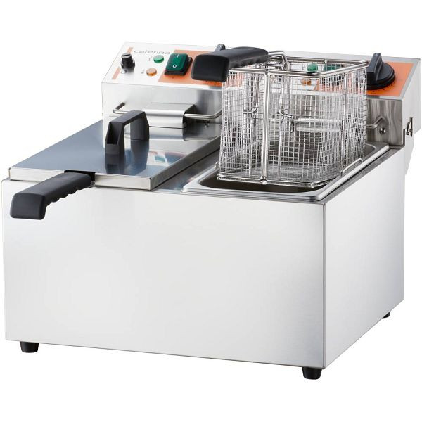 Caterina dubbele friteuse, 2x 5 liter, 585x430x265 mm (BxDxH), 2x 3 kW 230 V, CA2202051