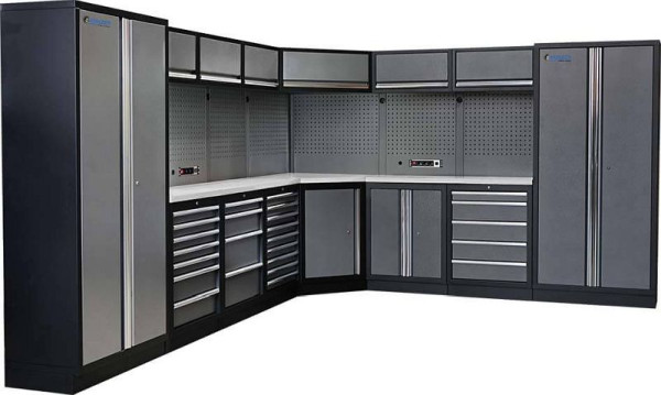 Kunzer werkplaatsmodule 5 met RVS werkblad, WESS5