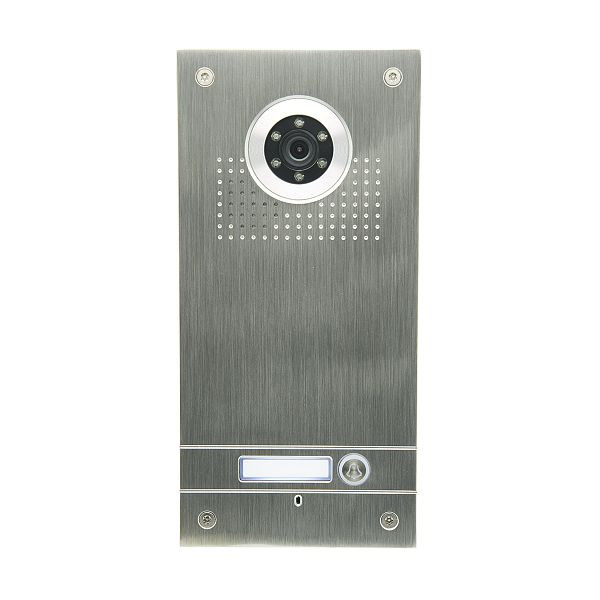 Anthell Electronics 1-familie roestvrijstalen buitenpost UP voor kleurenvideo-deurintercom, SAC562DN-CK(N1)
