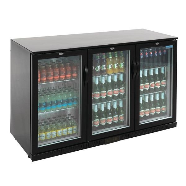 Polar G-serie barkoelkast met 3 neerklapbare deuren 330L, GL004
