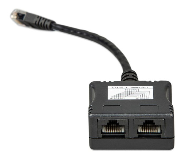 Victron Energy RJ45-splitter 1xRJ45-stekker/15cm kabel/2xRJ45-bus, 392175