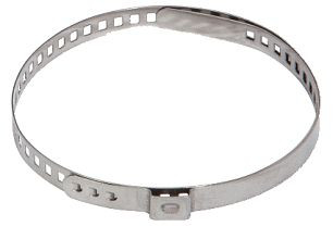 KS Tools roestvrijstalen klemmen, diameter 75-112 mm, verpakking van 100, 515.3175