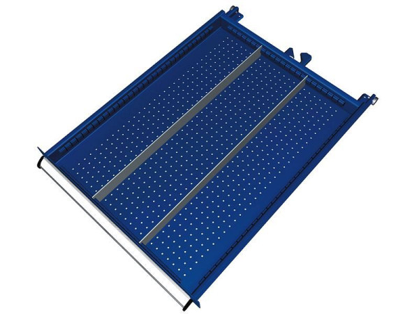 KLW scheidingsmateriaalset voor lades vakhoogte 50 mm in SEB kast, kastmaat 572 x 750 mm B x D, SEB-B12-032
