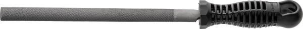 Hazet halfronde vijl, vertanding (kap): 2 = medium, kunststof handgreep, DIN 7261 vorm E, afmetingen/lengte: 200 mm, 2119-8
