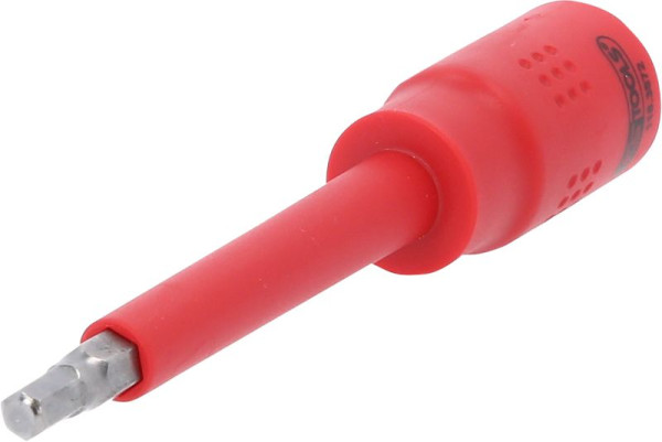 KS Tools 3/8" geïsoleerde bitdop-binnenzeskant, 5 mm, 122 mm lang, 118.3872