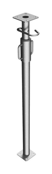Schake raamsteun, lengte: 1,20 m - 2,00 m, gegalvaniseerd, 111983