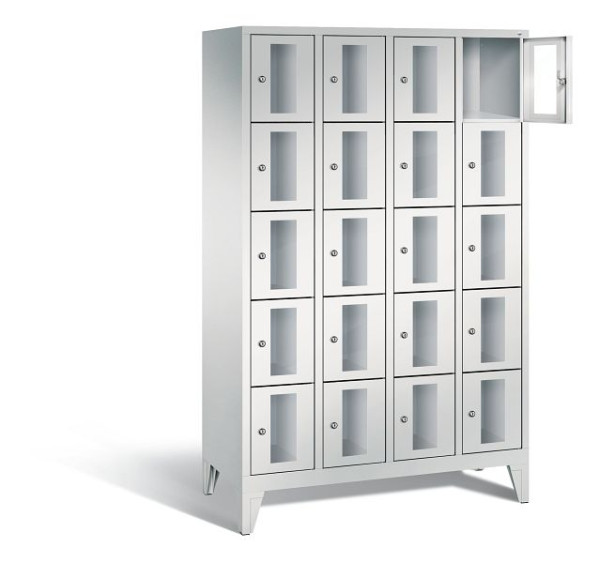 C+P lockerkast Classic, H1850xB1190xD500mm, kleur: lichtgrijs, 8010A405 S10000