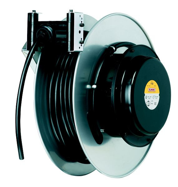 ELMAG automatische kabelhaspel ZECA, 1759, 24+2 meter, 5x6mm², IP 65 (2,5 m toevoerleiding, zonder stekker en koppeling), 44242