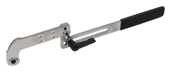KS Tools Universeel borggereedschap / tegenhouder voor nokkenastandwielen, 150.2990