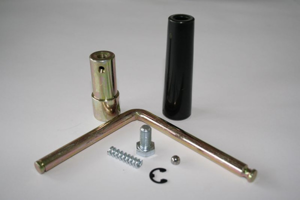 ELMAG crank compleet voor EURODRUM AIR 20 (onderdeelnr.: 6, 7, 8, 9, 12, 15, 28), 9402212