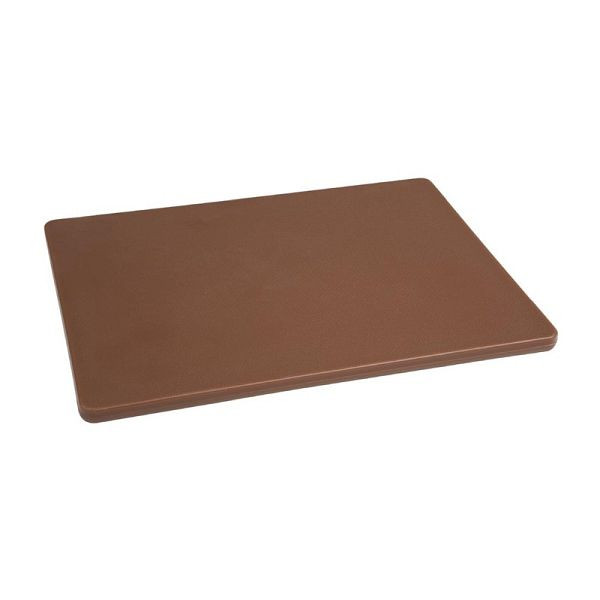 Hygiplas LDPE snijplank bruin 305x229x12mm, GH792