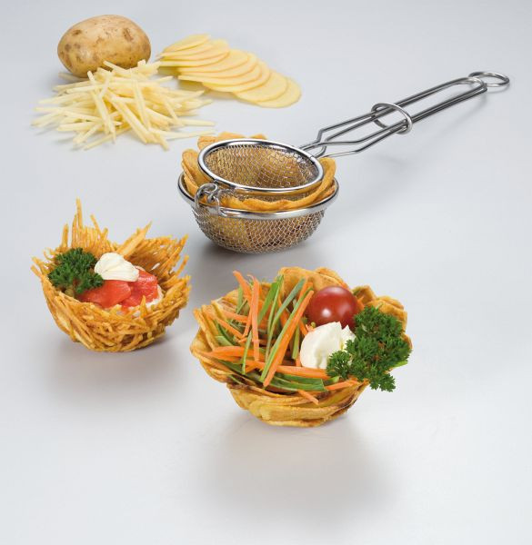 GSD nestbaklepel voor aardappelnesten van RVS, VE: 6 stuks, 28 220