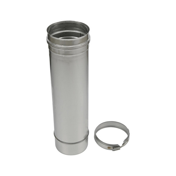 Solarbayer rookpijpstuk VA 130 - 500mm, inclusief klemband, 530038200